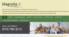 Desktop Screenshot of magnoliafmed.com