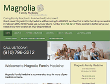 Tablet Screenshot of magnoliafmed.com